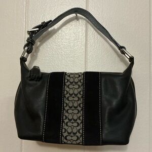 Very Rare Vintage Y2K Coach SoHo Baguette Mini Handbag Bag